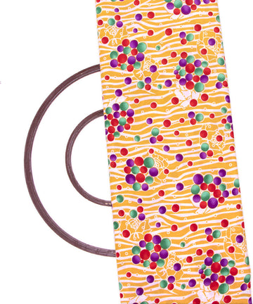 Multi Colour Kids Print Crepe Fabric